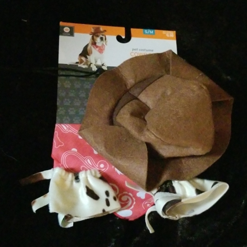 NWT Furbaby cowboy:s/m